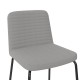 Corey Grey Linen Chair